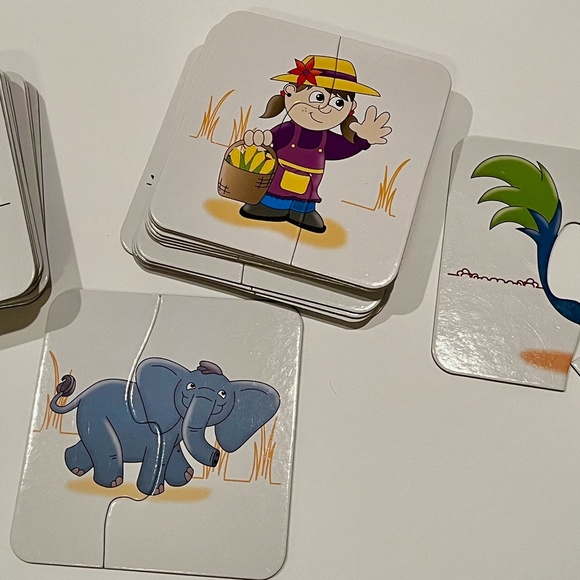 Farm & Animal Matching Cards Game - Picture 3 of 3